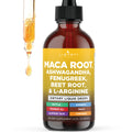 Organic Maca Root Liquid Drops with Ashwagandha 2oz B94654