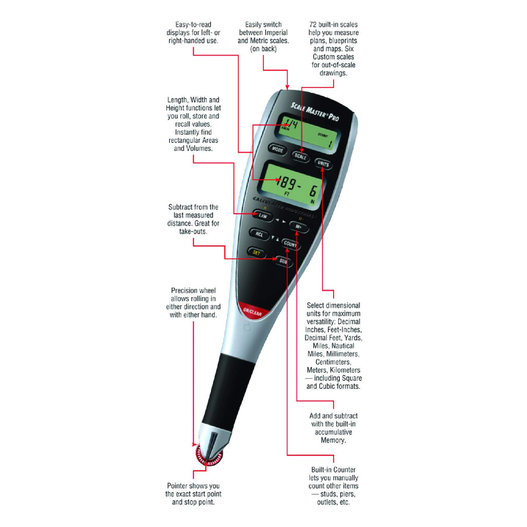 Construction Calculator and Digital Plan Measure K39857
