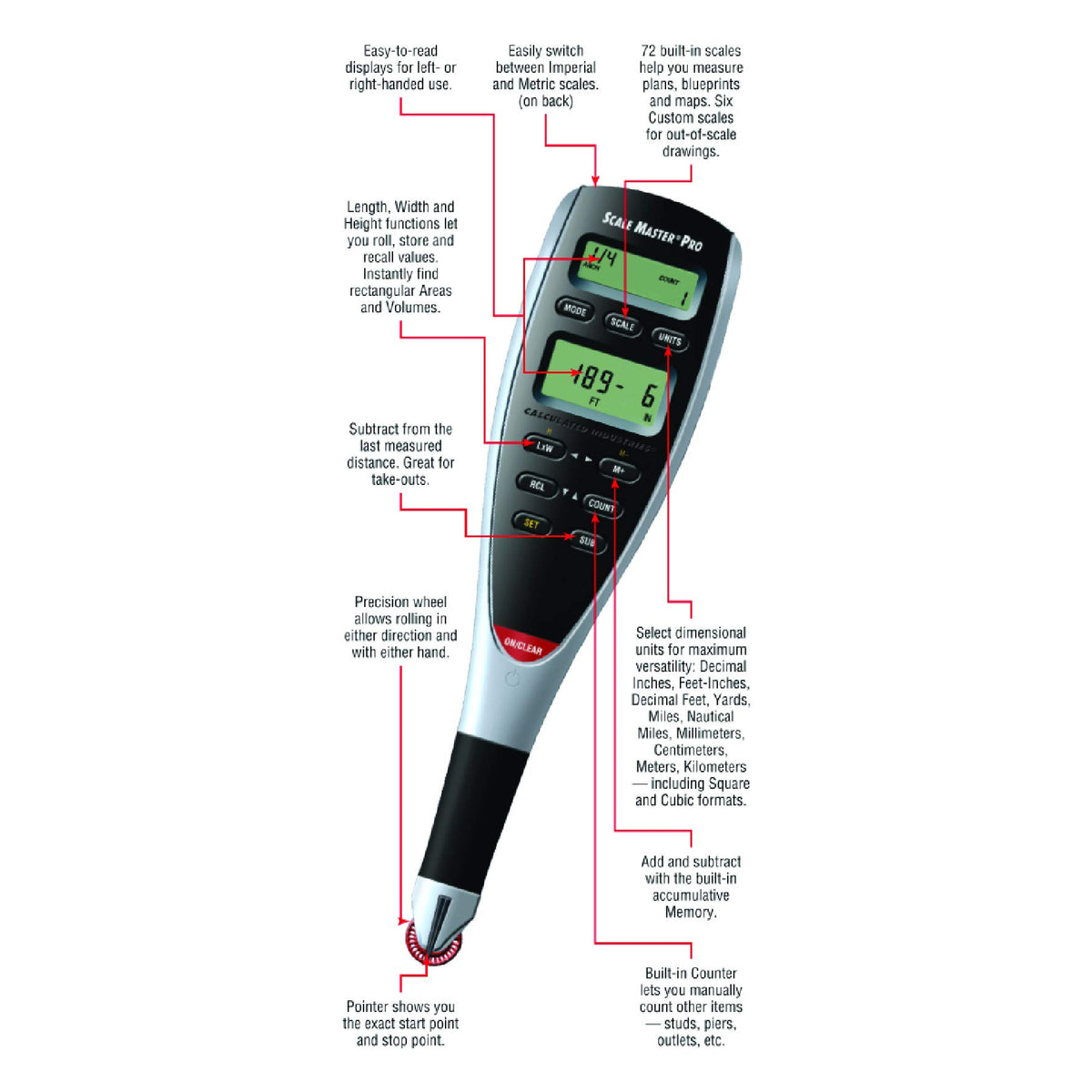 Construction Calculator and Digital Plan Measure K39857
