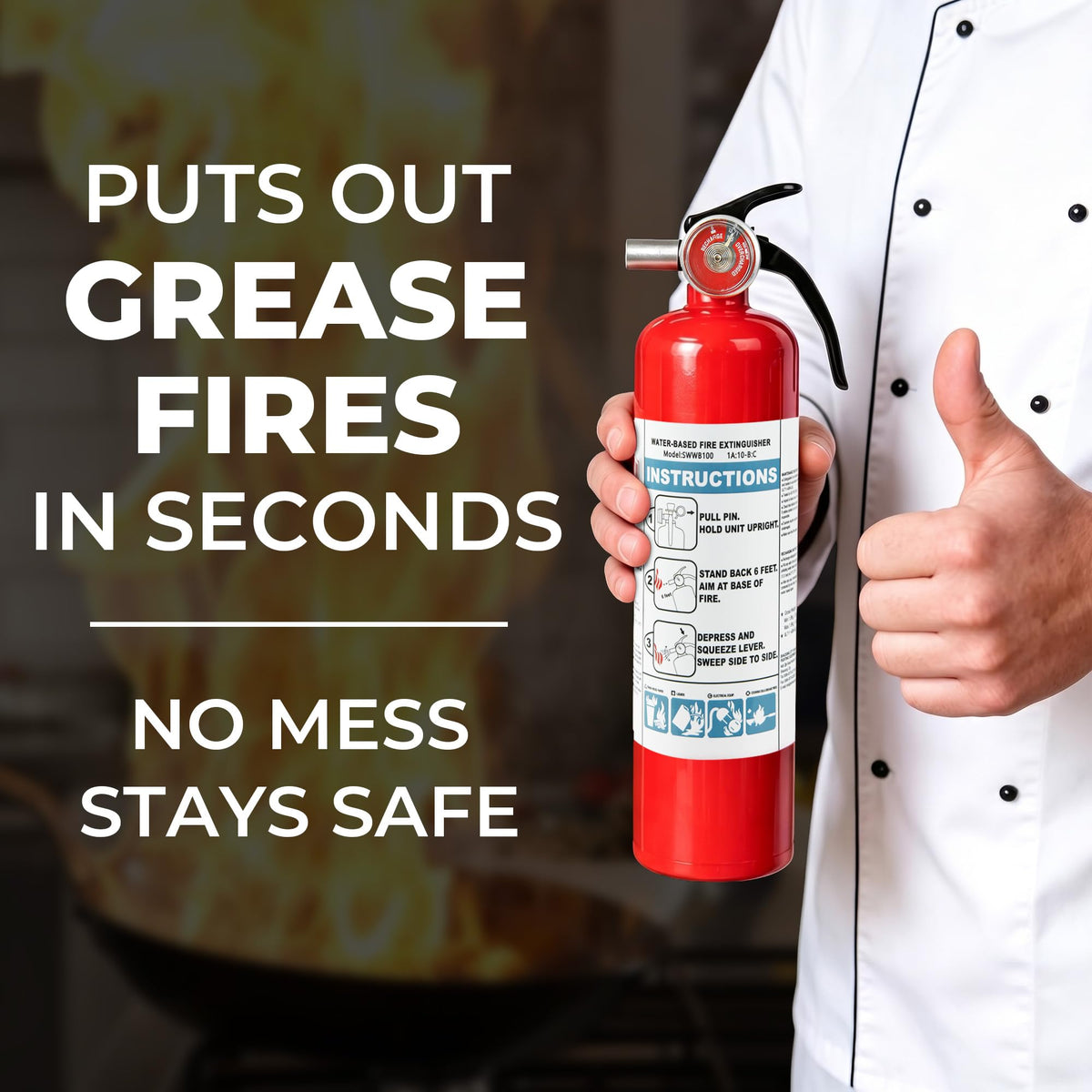 2.5lb Fire Extinguisher F343220