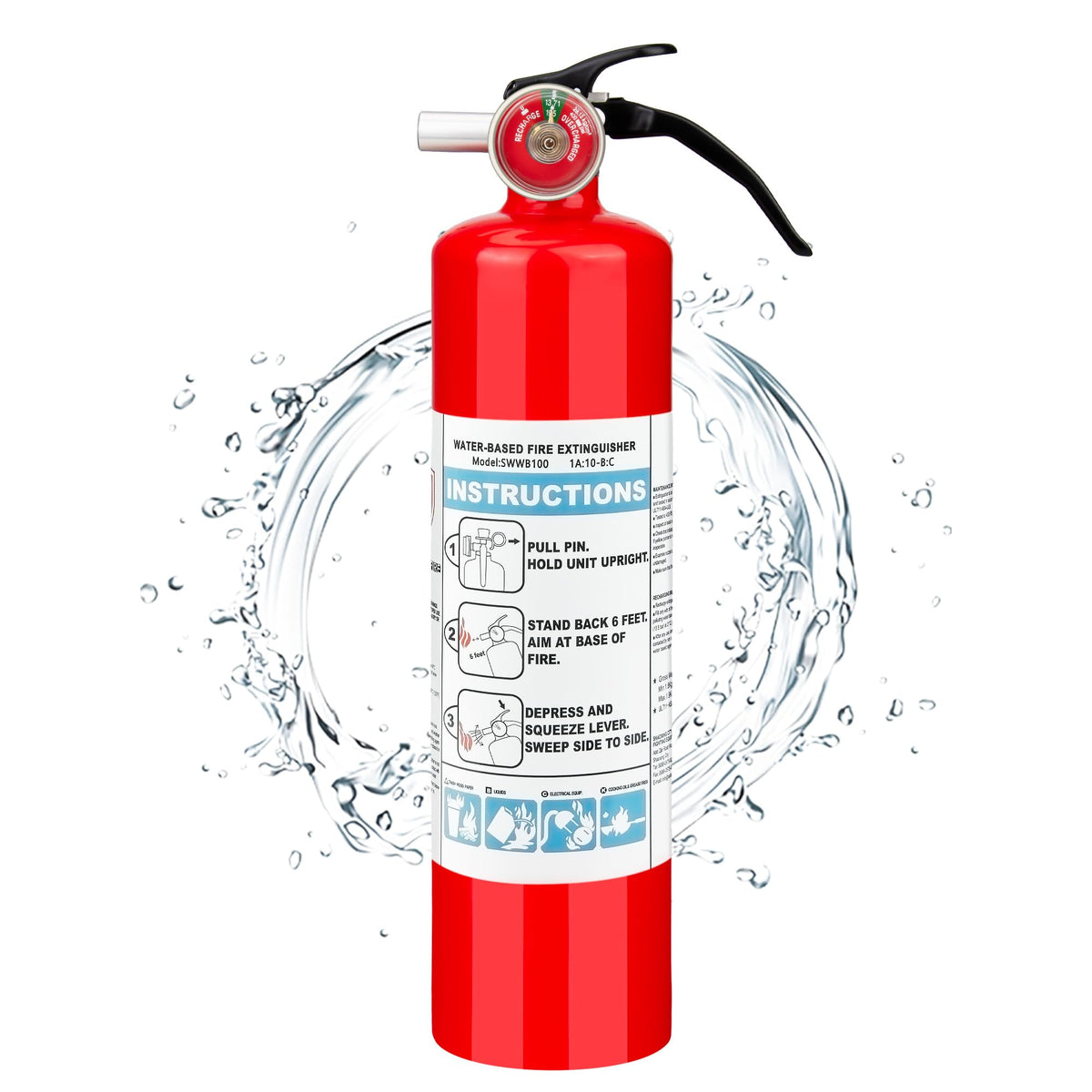 2.5lb Fire Extinguisher F343220