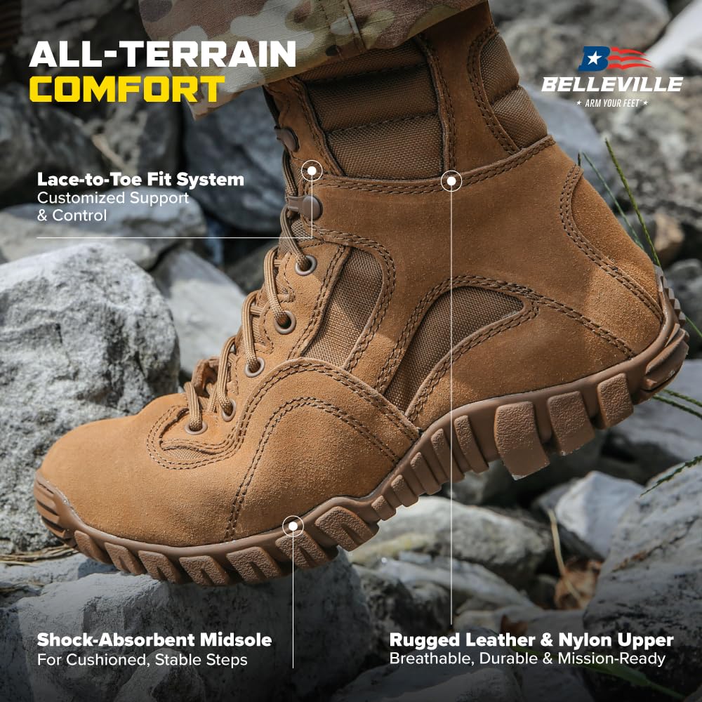 8" Tactical Boots S2106