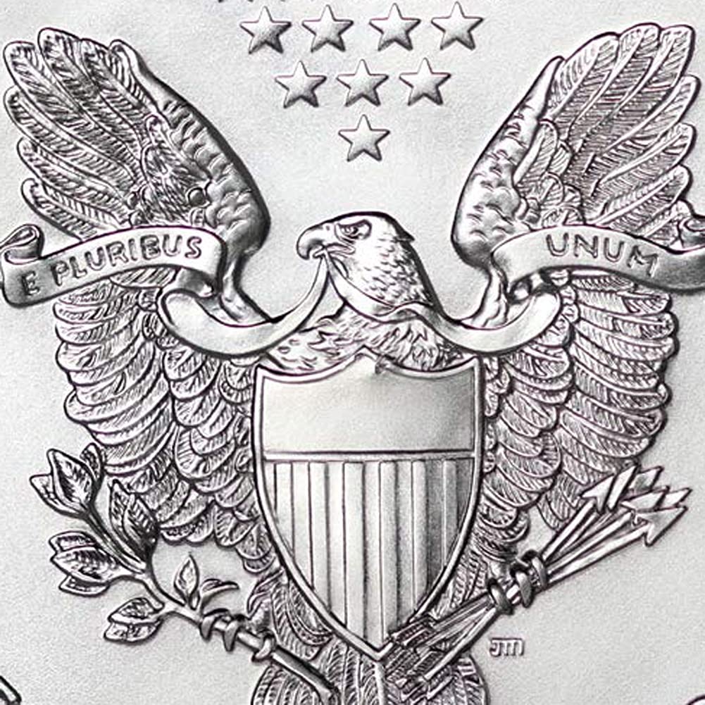 1 oz American Silver Eagle $1 Lot of 5 R716862