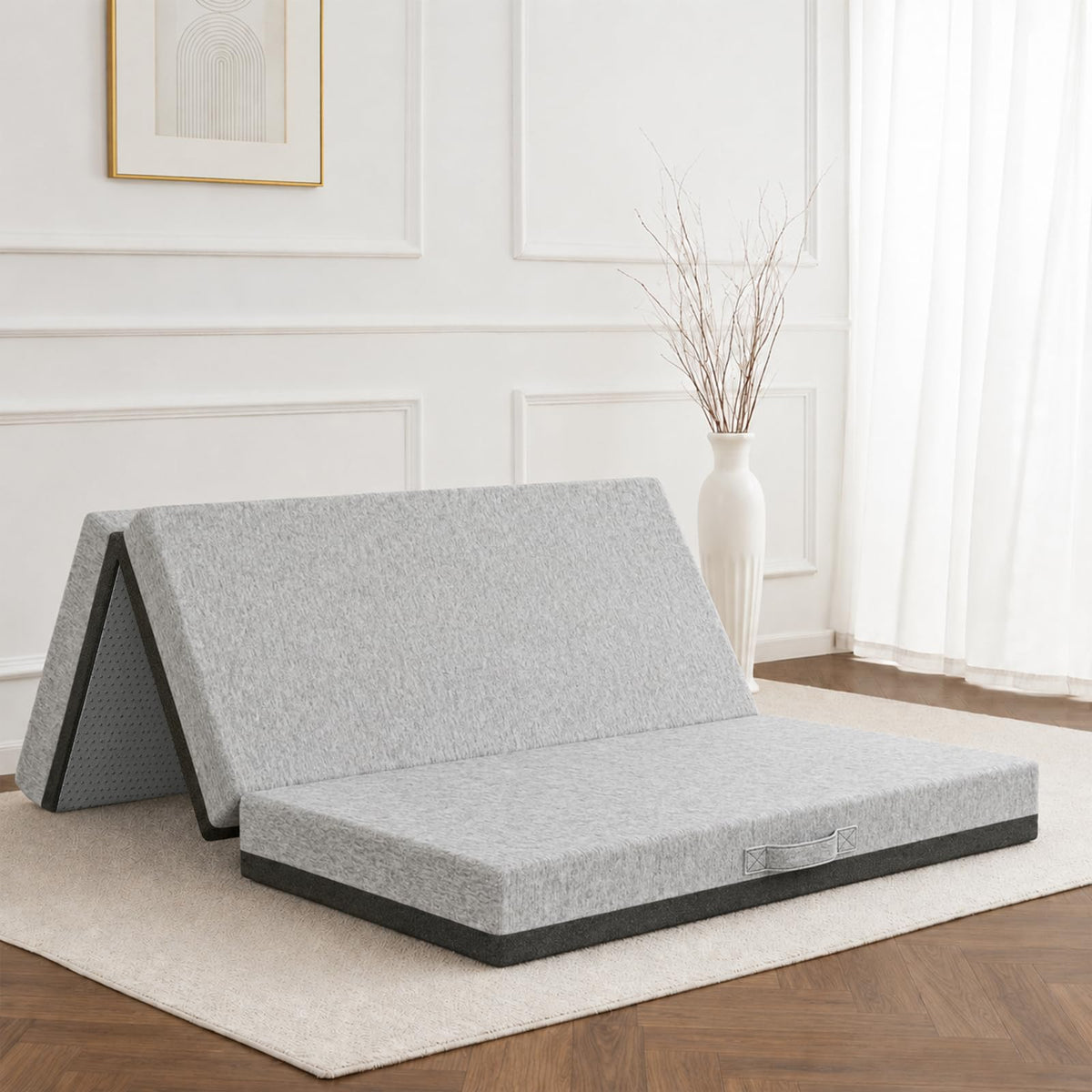 6 Inch Tri-Fold Memory Foam Mattress G9612