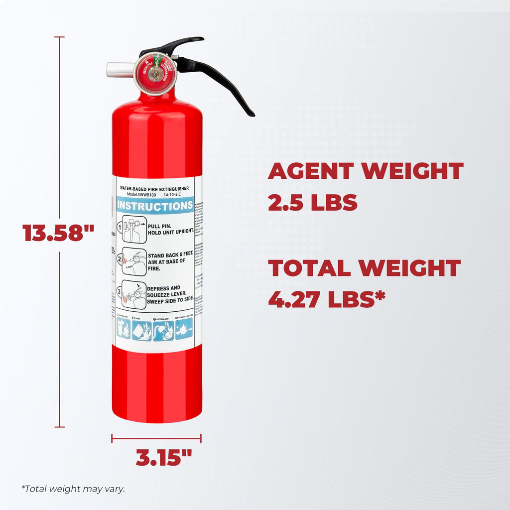 2.5lb Fire Extinguisher F343220