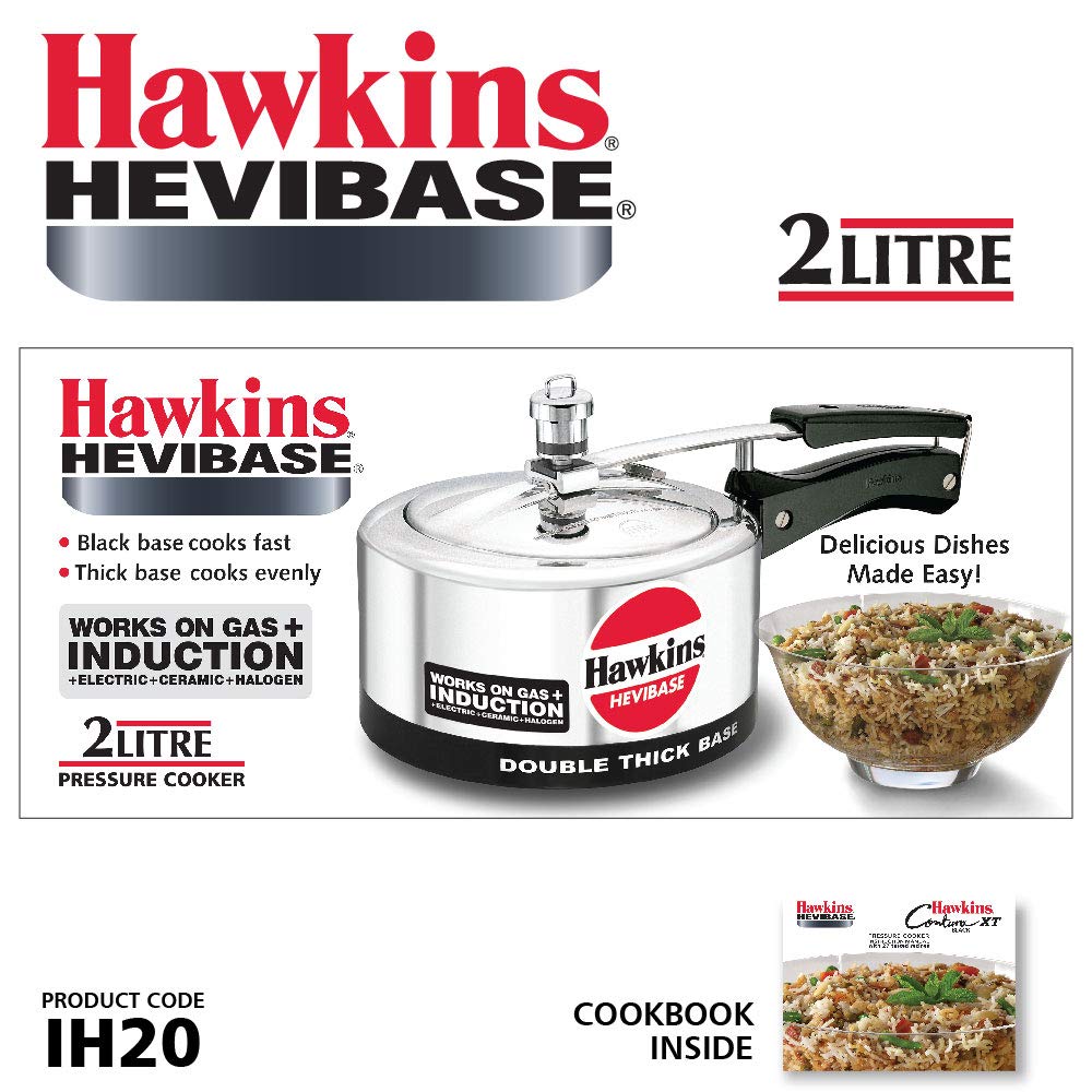 2 Litre Aluminium Pressure Cooker D907495