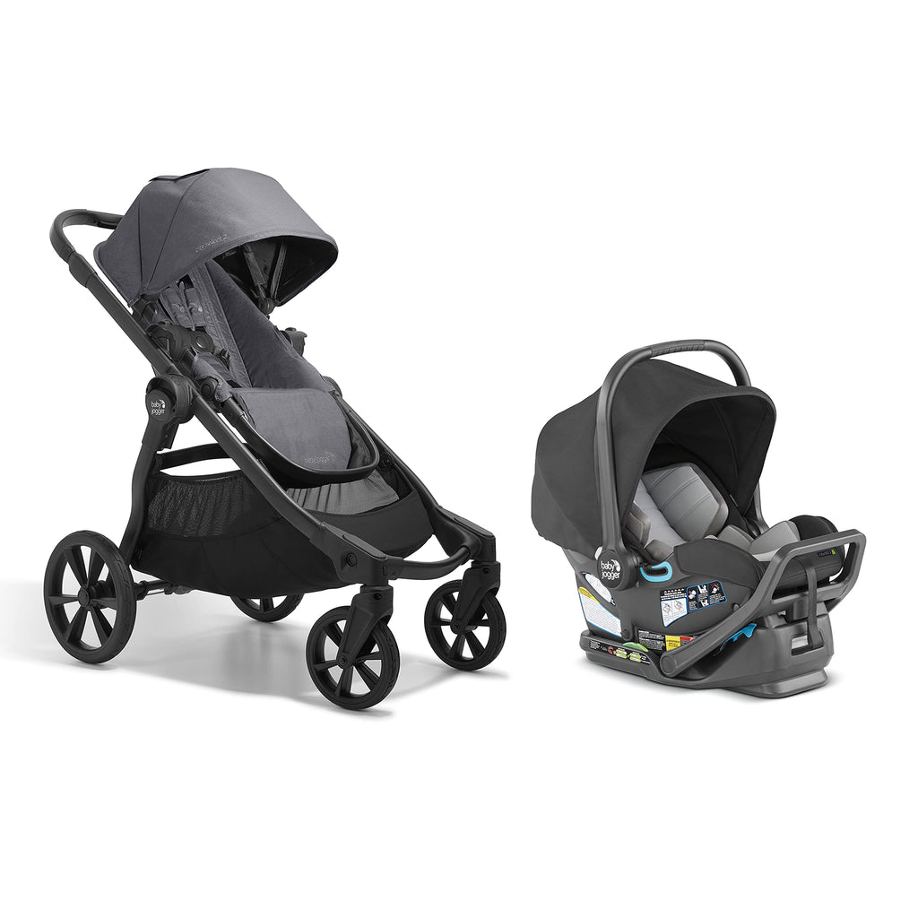 Single-to-Double Modular Travel System with Infant Car Seat S695052
