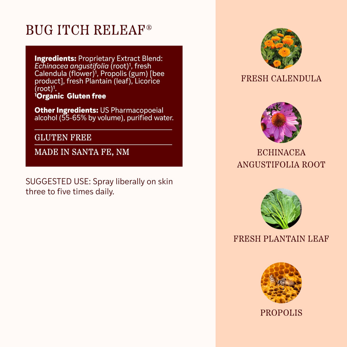 Bug Itch ReLeaf Classic Topical Spray, 1 fl oz A7099