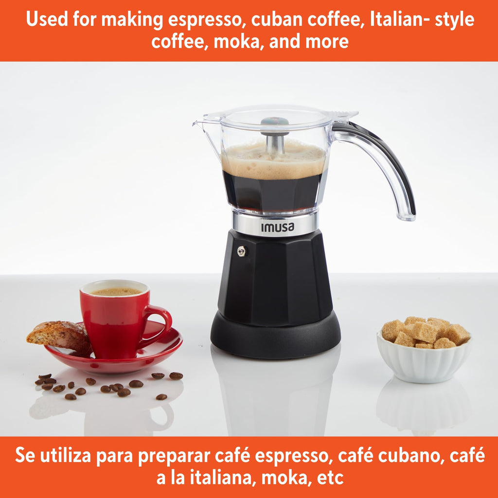 Black Electric Espresso Maker Q9418