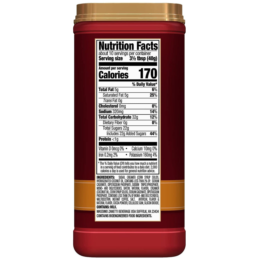 Salted Caramel Instant Cappuccino 14 oz Pack of 6 P193294