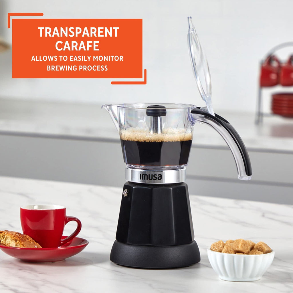 Black Electric Espresso Maker Q9418