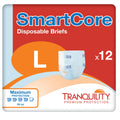 Adult Diapers with Tabs, Large, 12 Ct S178