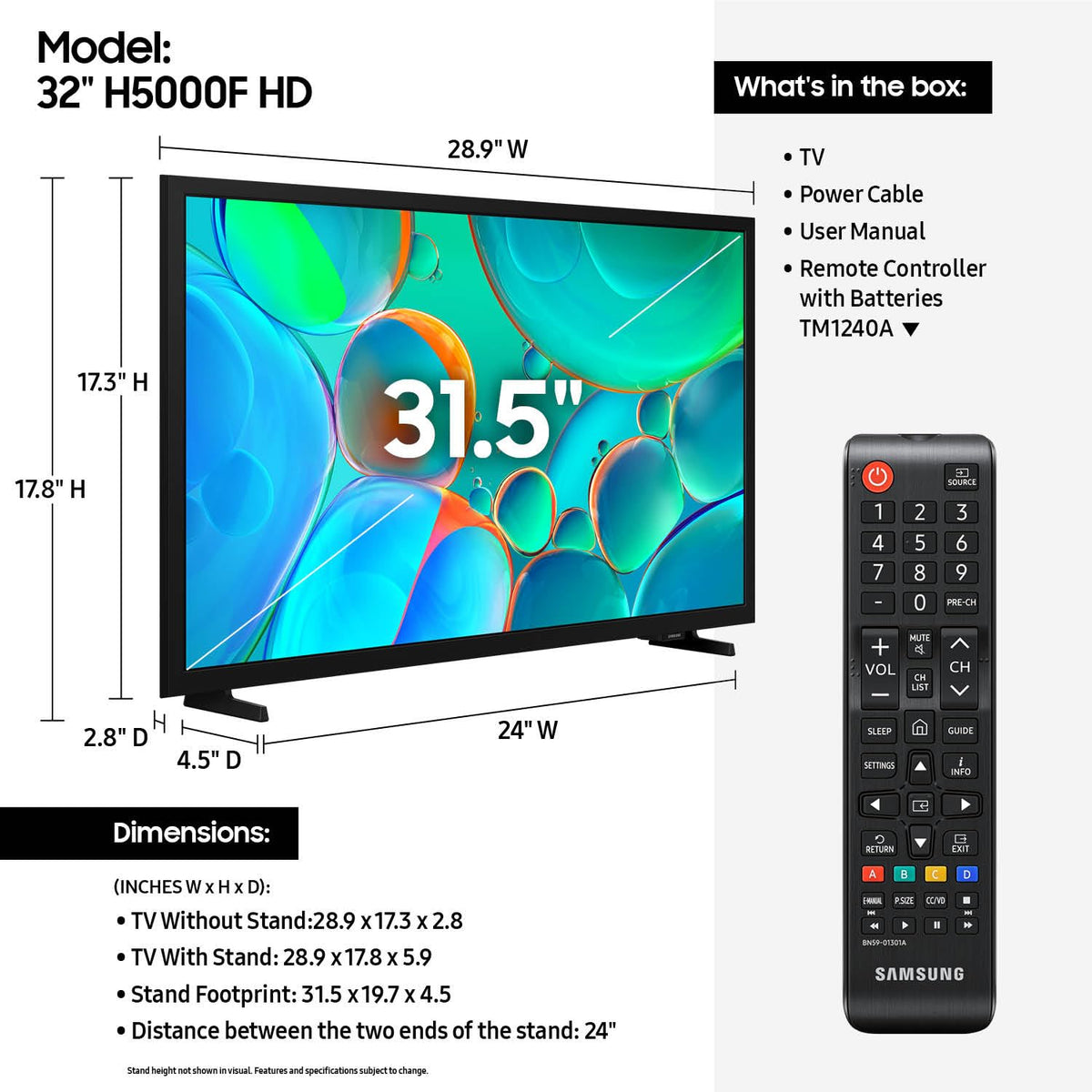 32-Inch HD Smart TV C12140