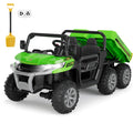 24V 2-Seater 6-Wheel Ride On Dump Truck with Remote Control R300788