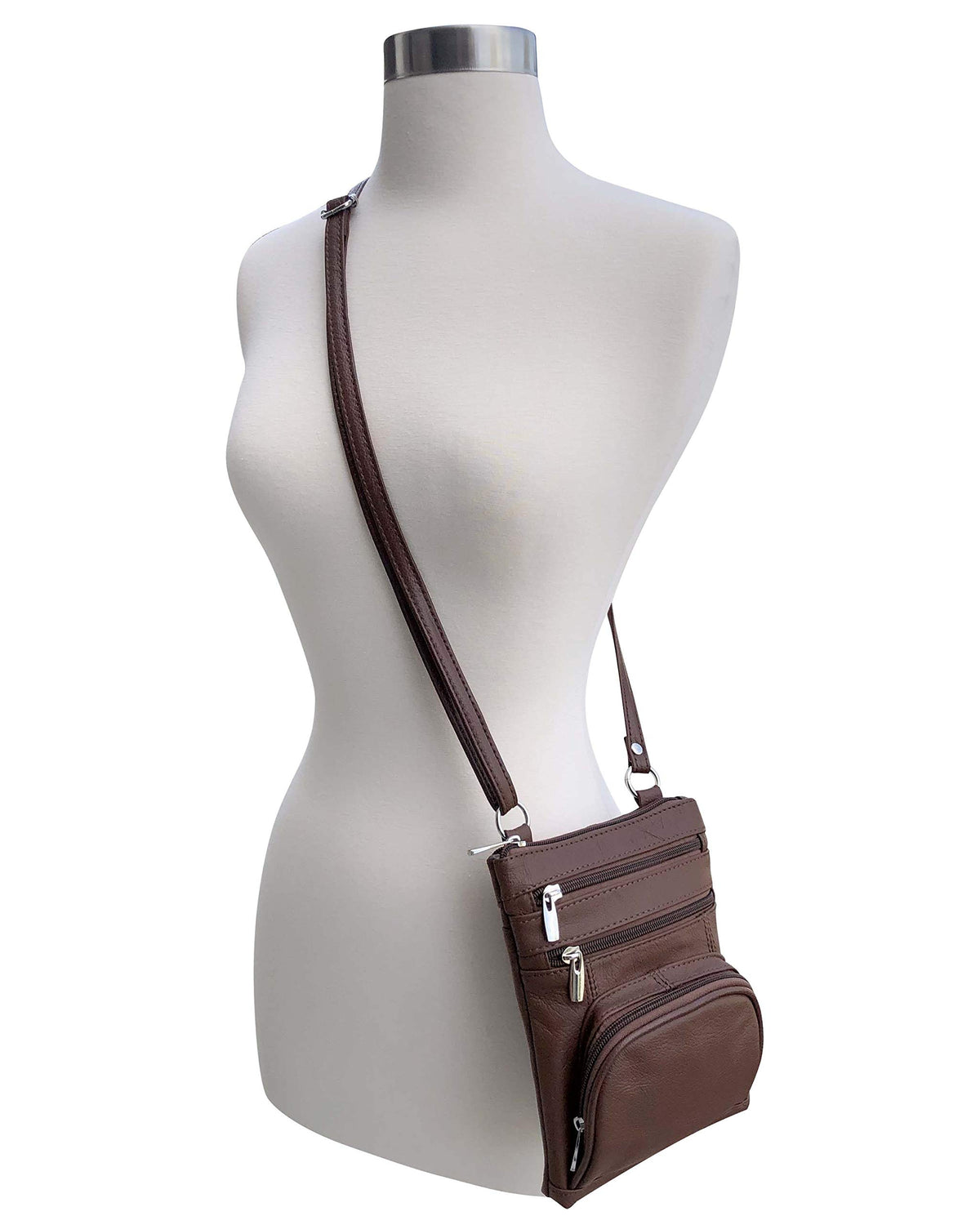 Brown Cross Body Purse Bag F291833
