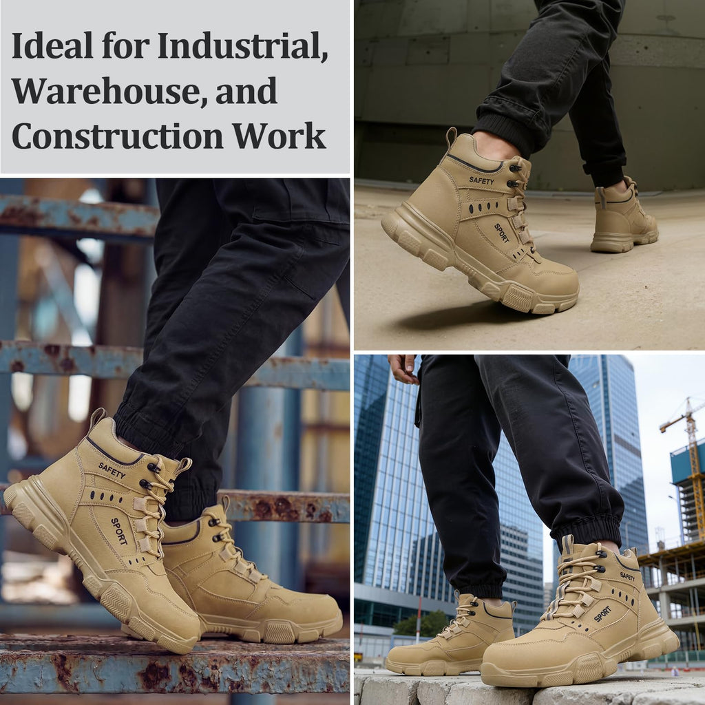Lightweight Steel Toe Work Boots U37648