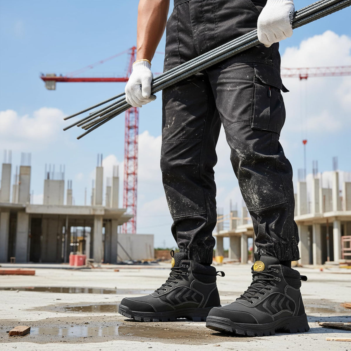 Steel Toe Waterproof Work Boots I17700