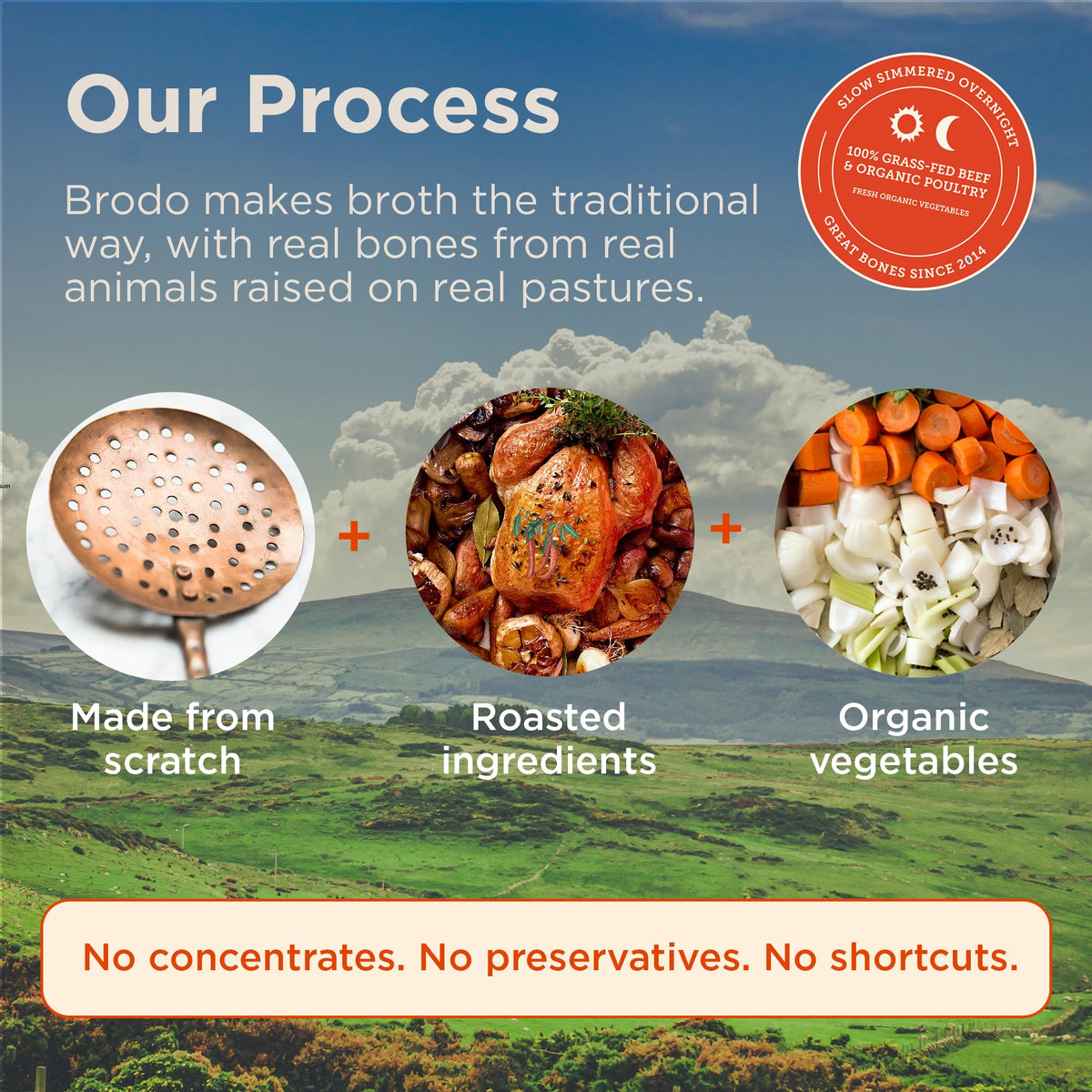Organic Chicken & Beef Bone Broth 6x 8.3 oz R757