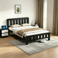 Full Metal Platform Bed Frame with USB-C Charging Station F53548