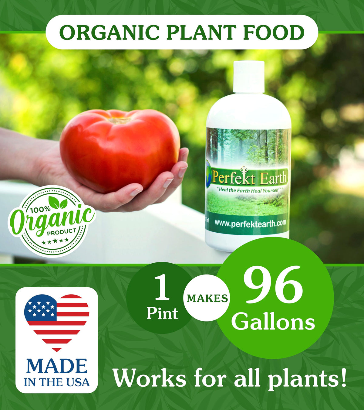 Organic Liquid Fertilizer 1 Pint S220674