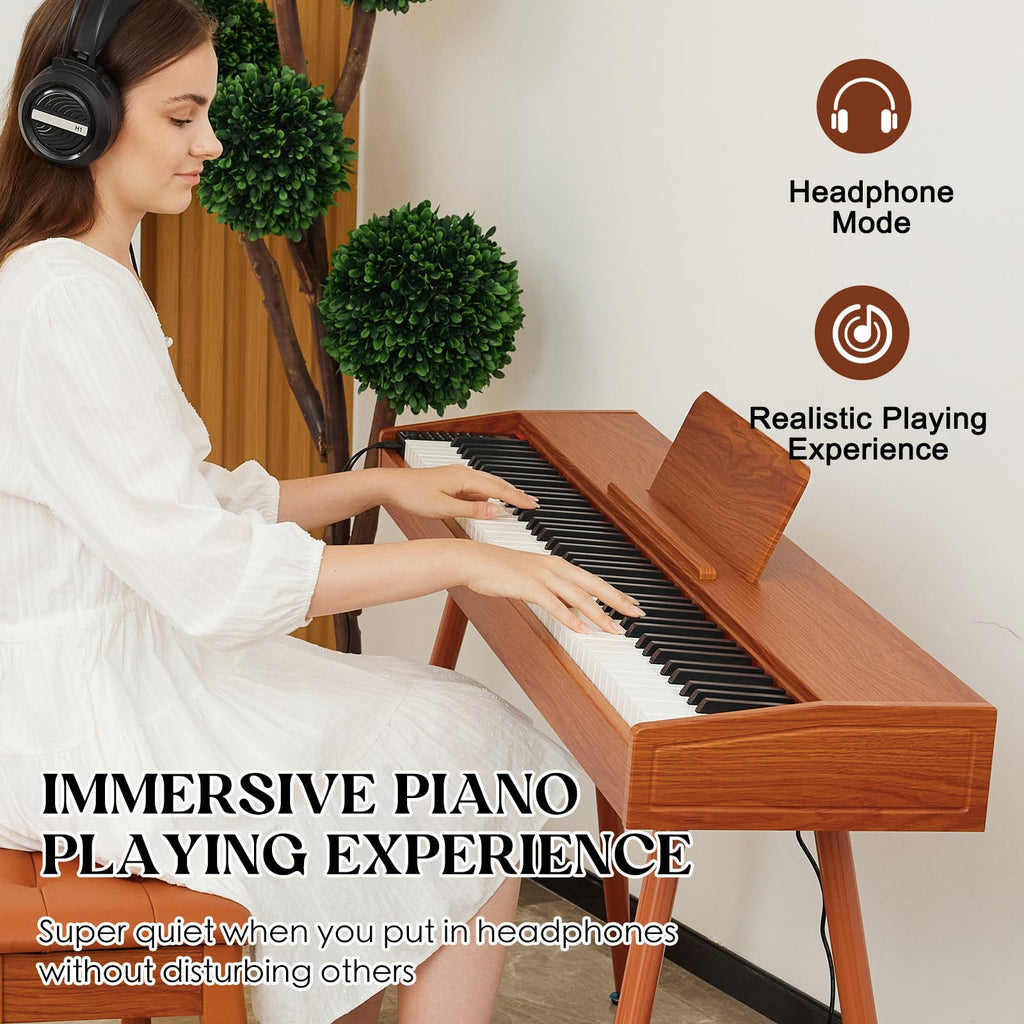 88 Key Semi Weighted Digital Piano W109