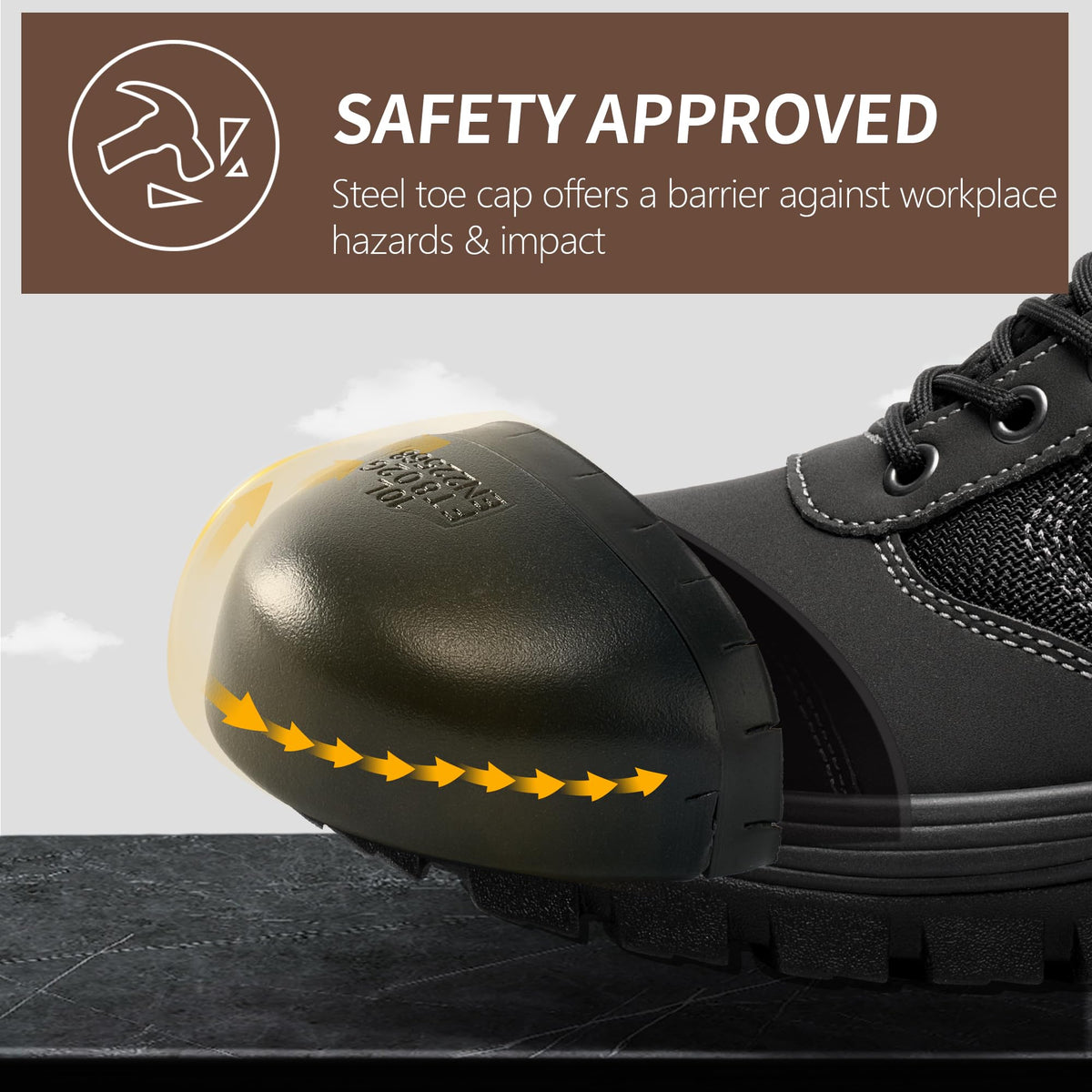 Steel Toe Waterproof Work Boots I17700