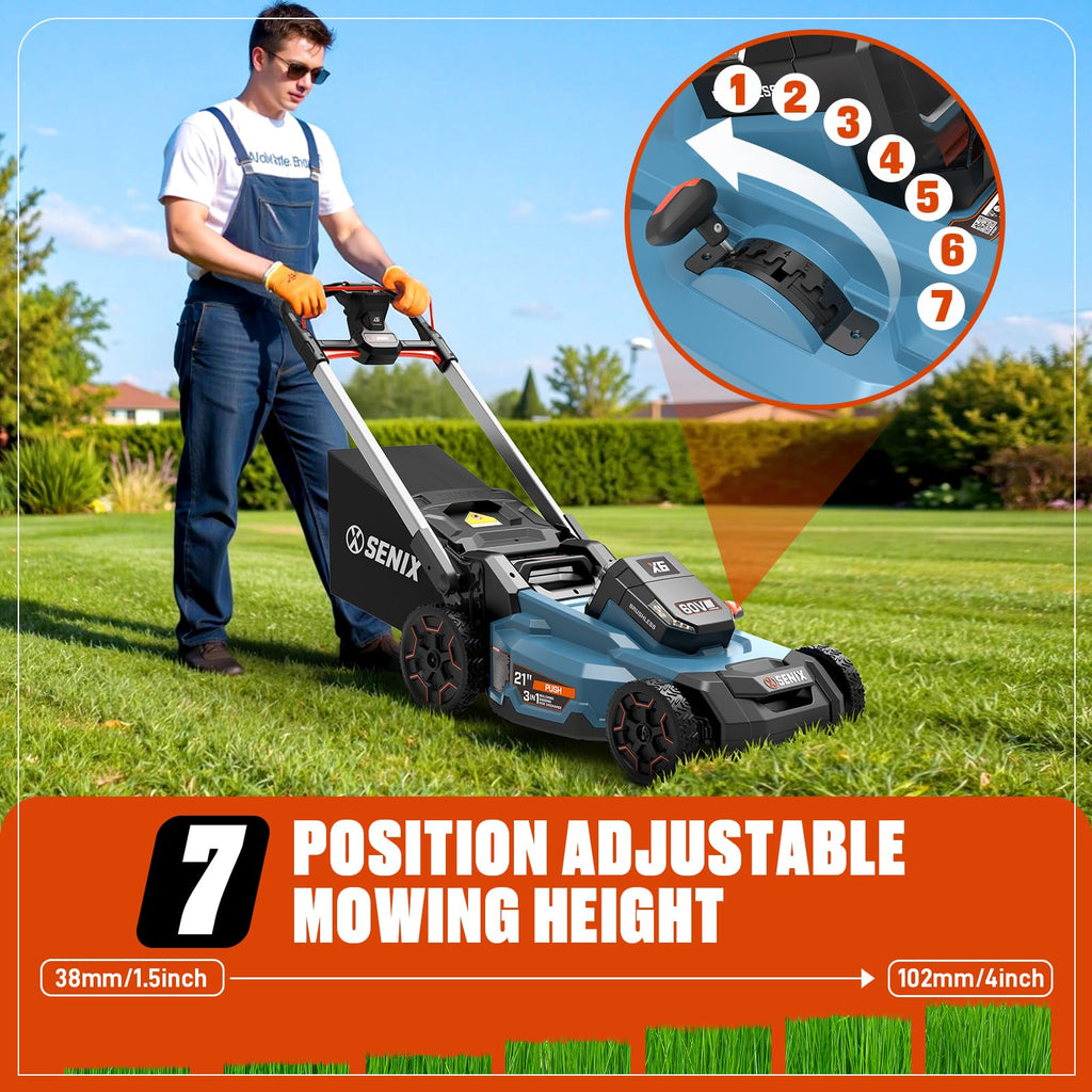 60V Electric Cordless Push Mower L2354