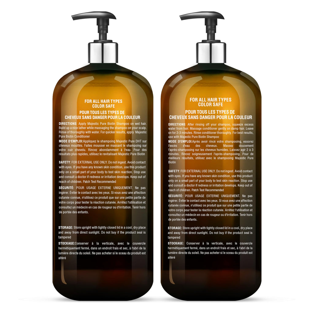 Biotin Shampoo and Conditioner Set 2x16 Fl oz T511
