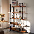 Solid Wood 5 Tier Bookshelf M68324