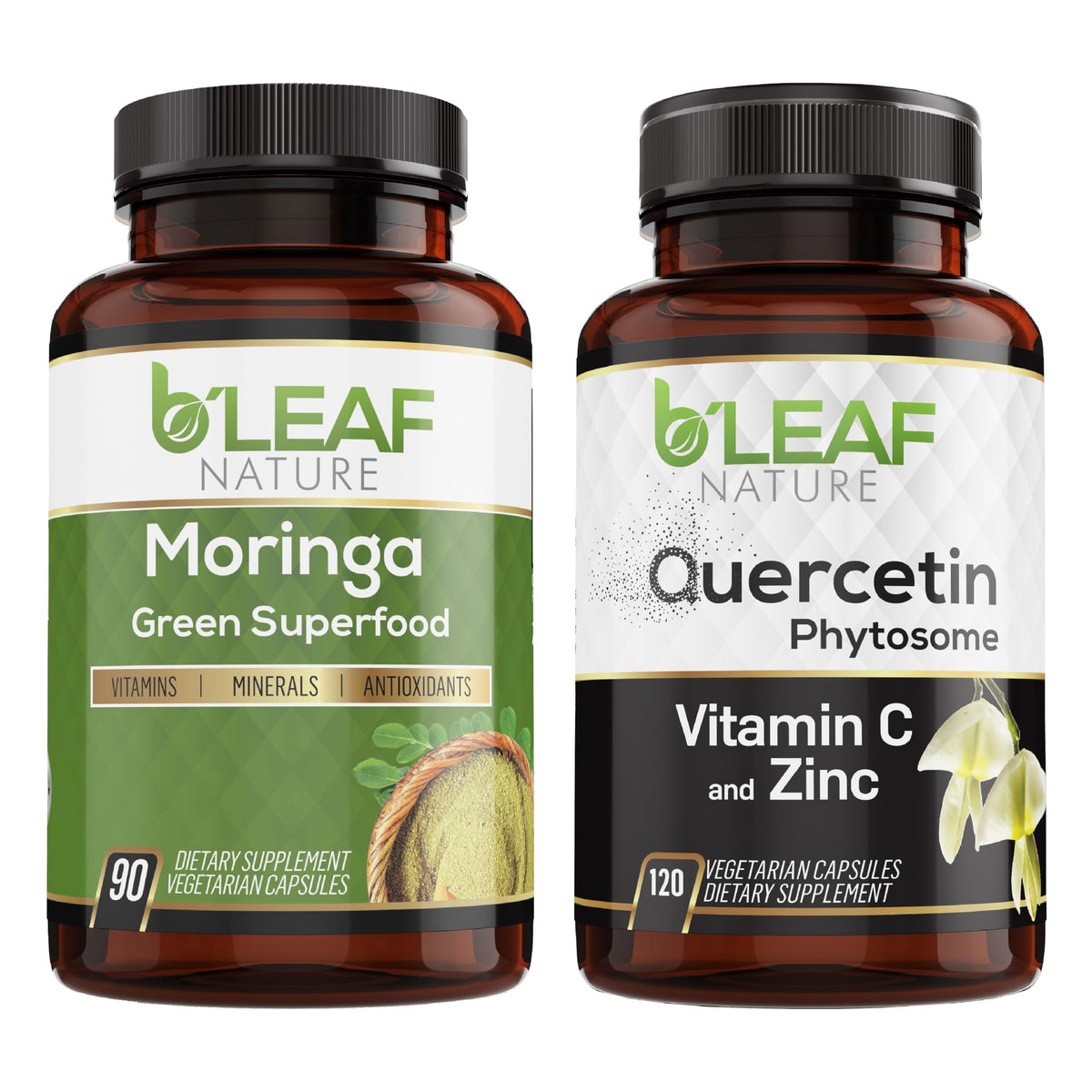 Moringa and Quercetin 1000mg Vegan Capsules G36786