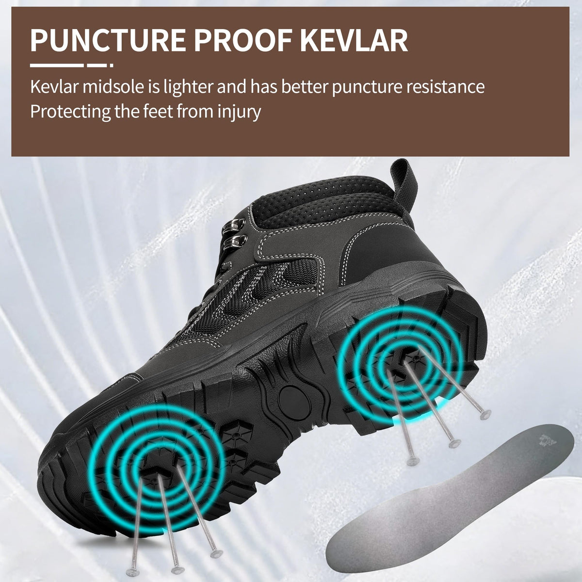 Steel Toe Waterproof Work Boots I17700
