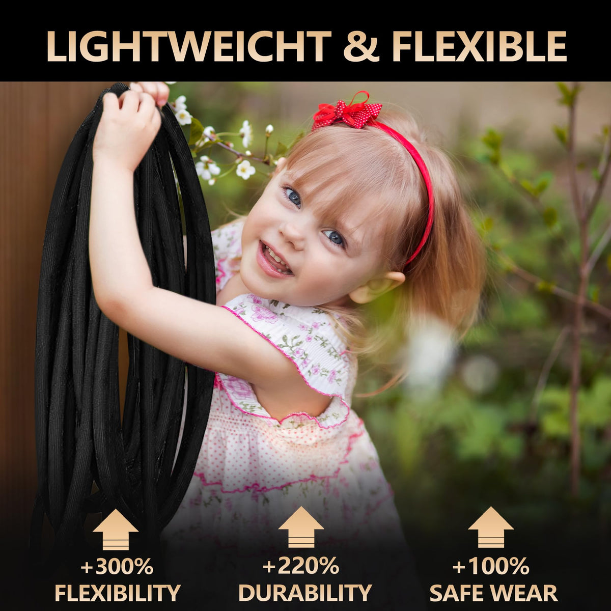 100FT Flexible Garden Hose T1814