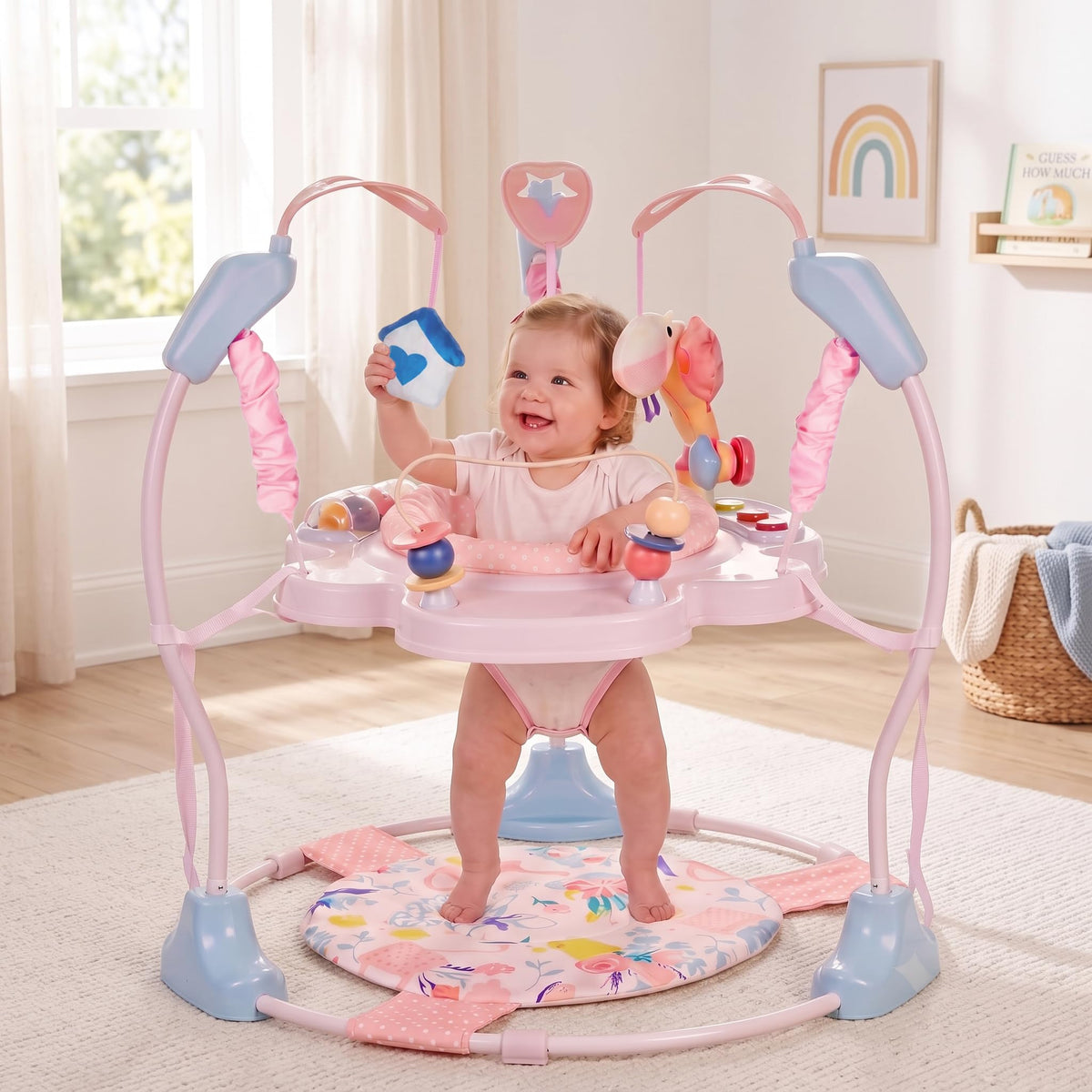 Baby Activity Center, 3-in-1 Infant Jumper and Bouncer P107638