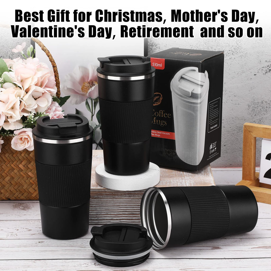 4 Pack 16 Oz Travel Coffee Mug with Lid Q2096