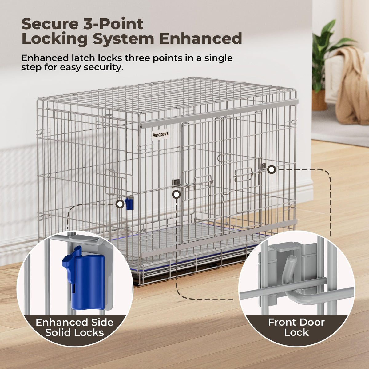 36 Inch Collapsible Dog Crate Q43689