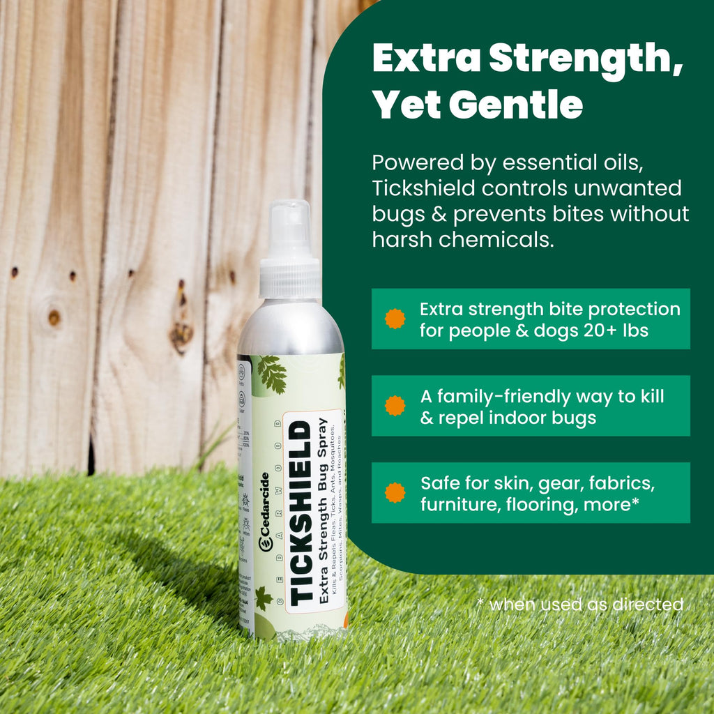 Cedar Oil Spray for Ticks, Fleas, Chiggers & Mosquitoes C62081