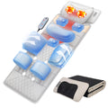 Heated Full Body Massage Mat with Movable Shiatsu Neck Massager Y847495