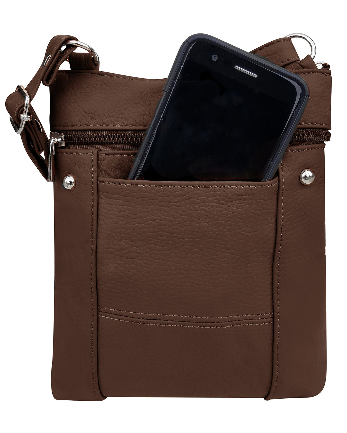 Brown Cross Body Purse Bag F291833
