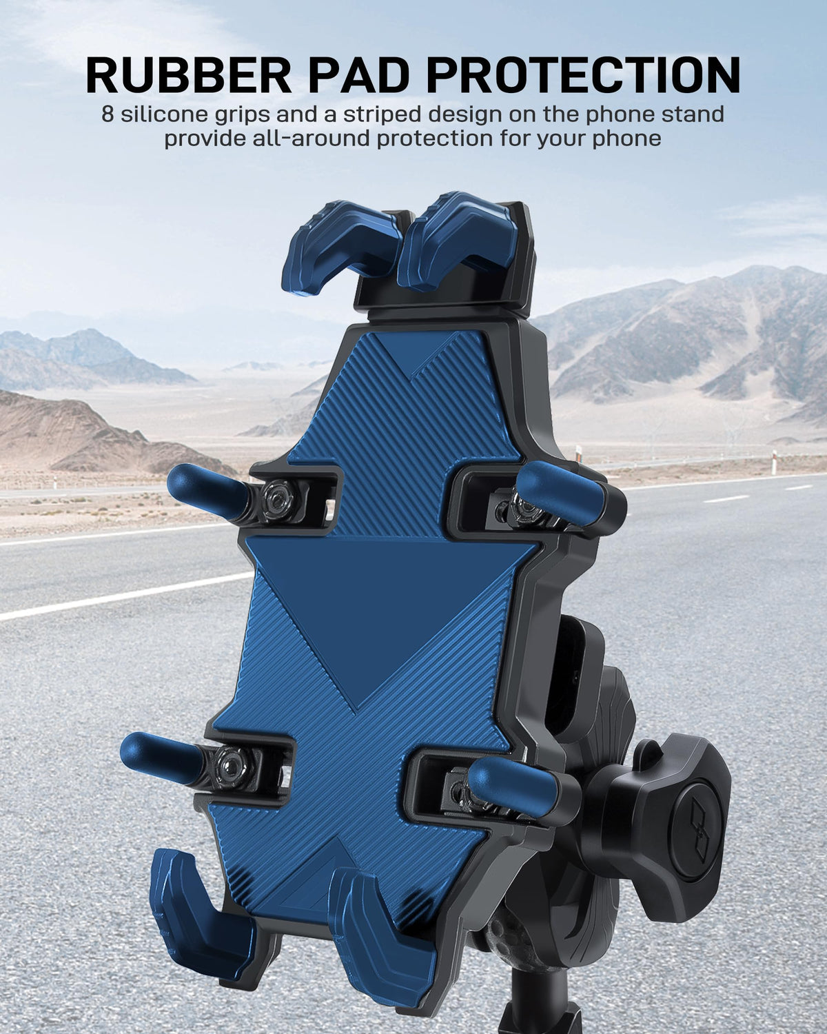 Anti-Theft UTV Phone Mount with Vibration Dampener J32170