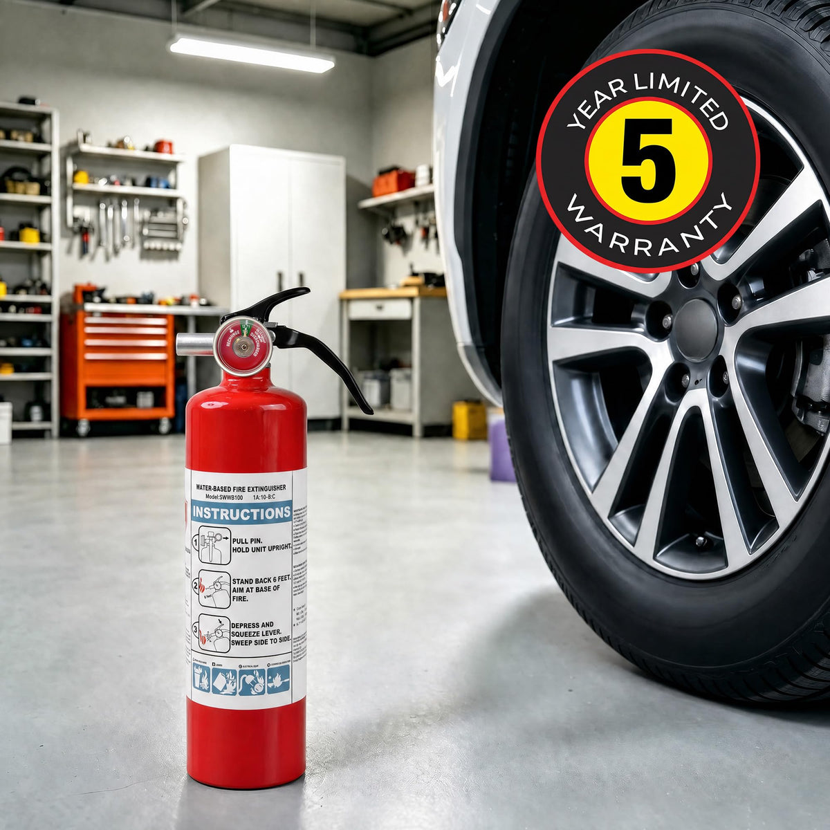 2.5lb Fire Extinguisher F343220