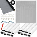 4 Pack Window Screen Kit with Aluminum Frame White 40'' X 40'' G71564
