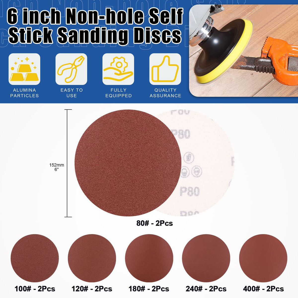 23Pcs Sanding Belts and Sanding Discs Set X354243