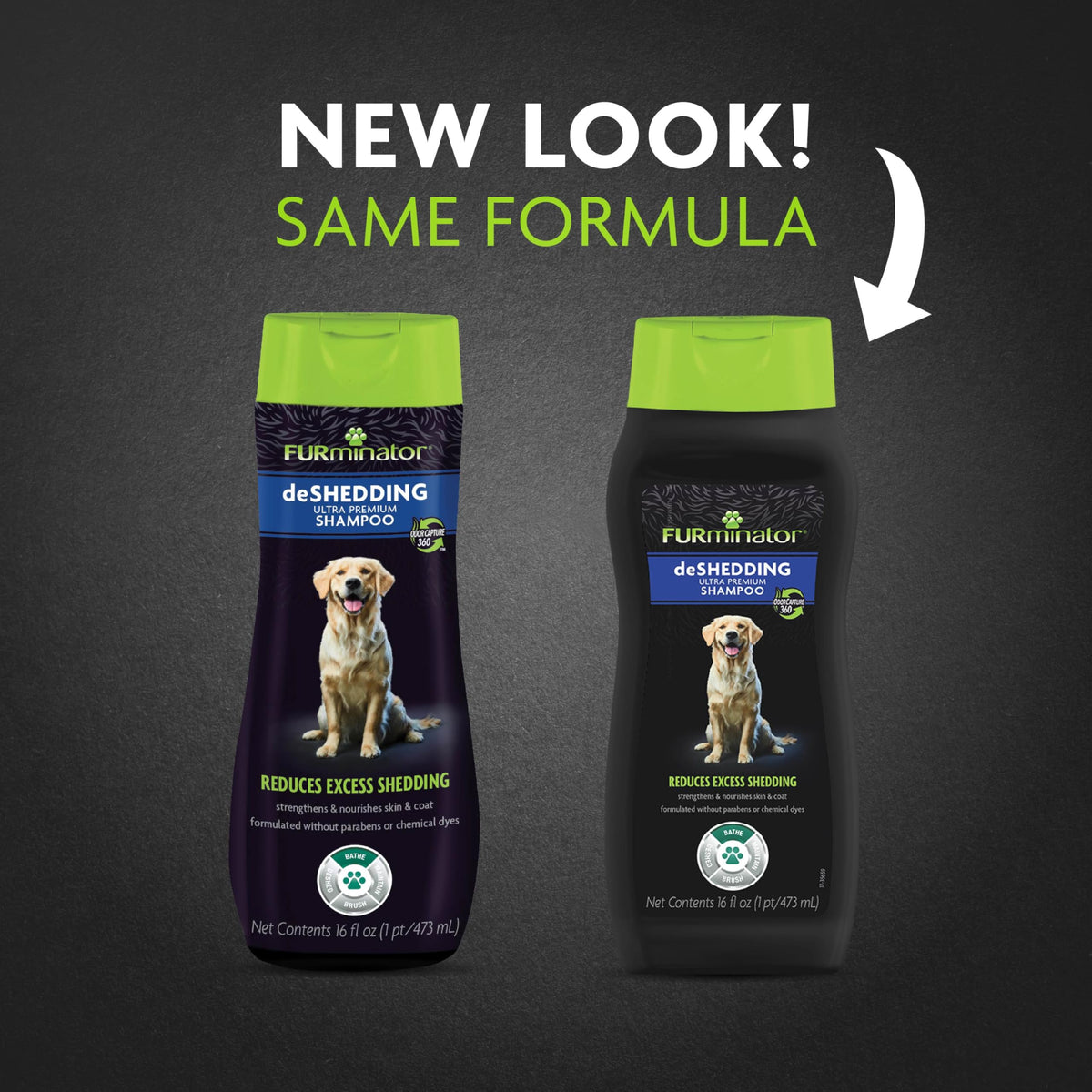 16 oz Dog deShedding Shampoo E271