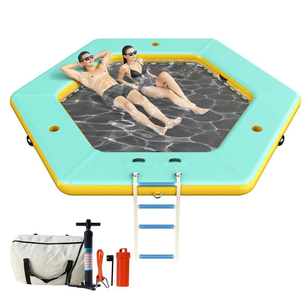 10 FT Hexagon Inflatable Water Hammock A193100