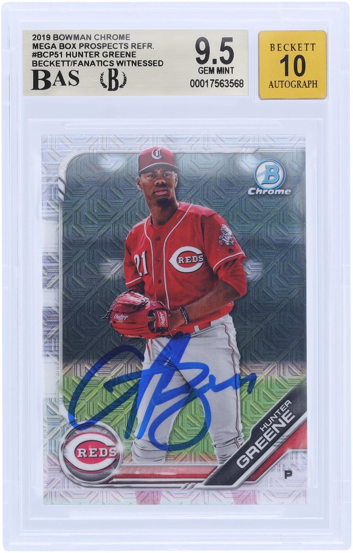 Autographed Baseball Card F55939