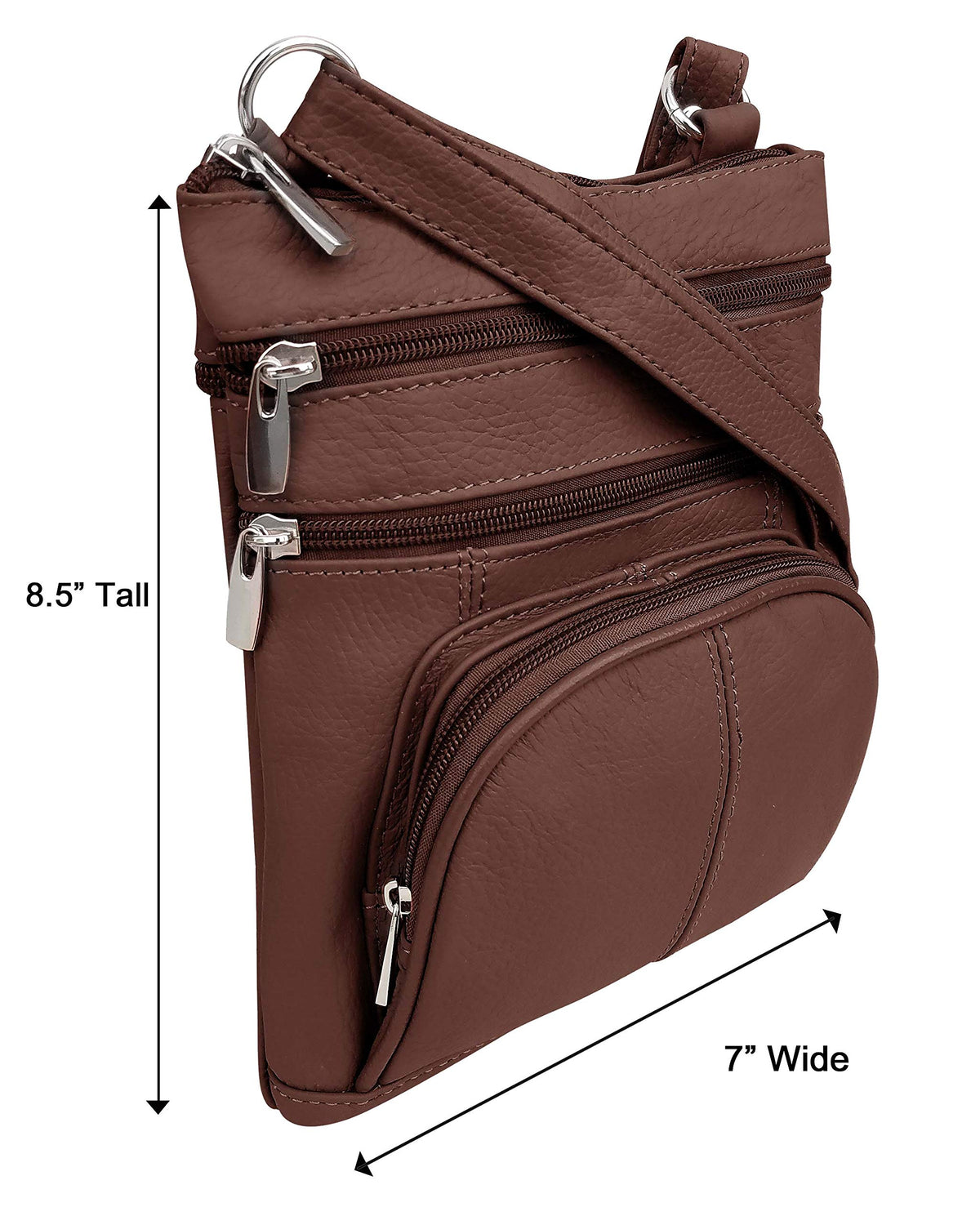 Brown Cross Body Purse Bag F291833