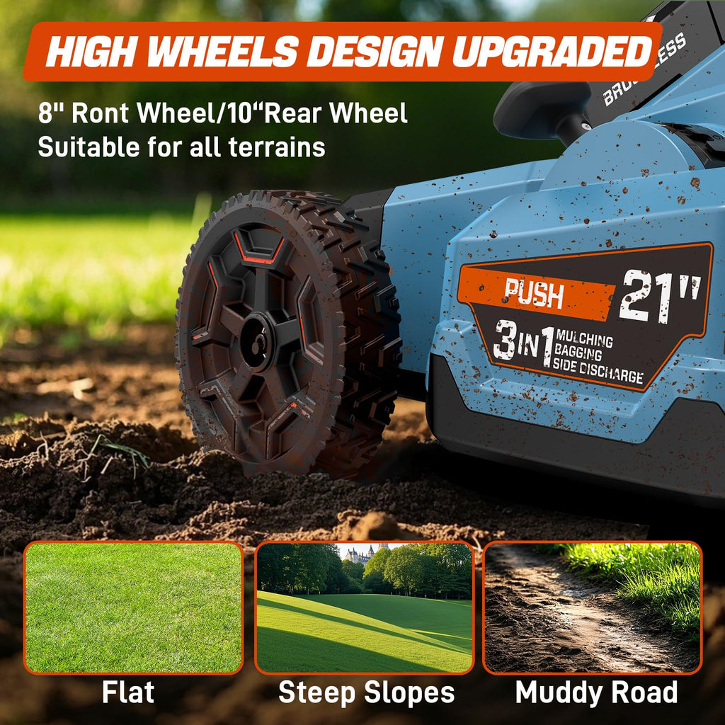 60V Electric Cordless Push Mower L2354