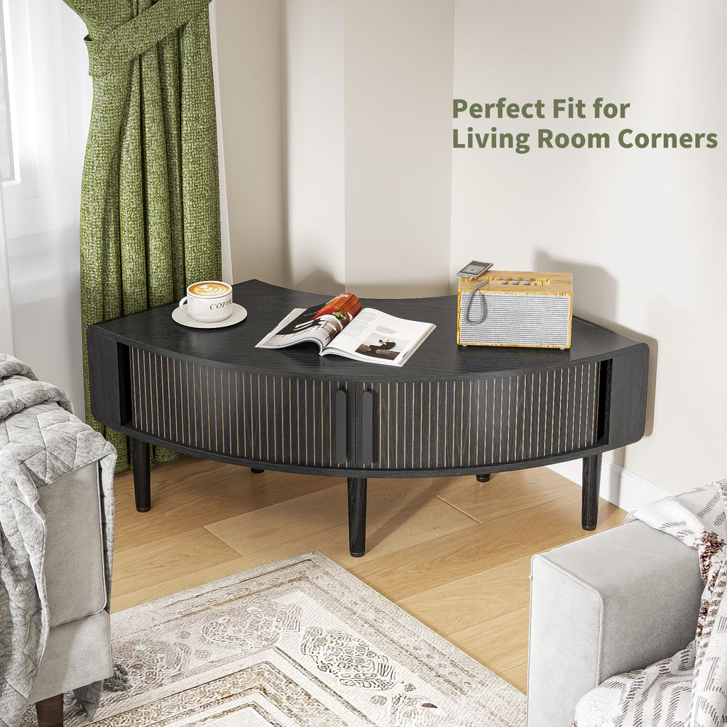 44 Inch Curved Corner TV Stand V155431