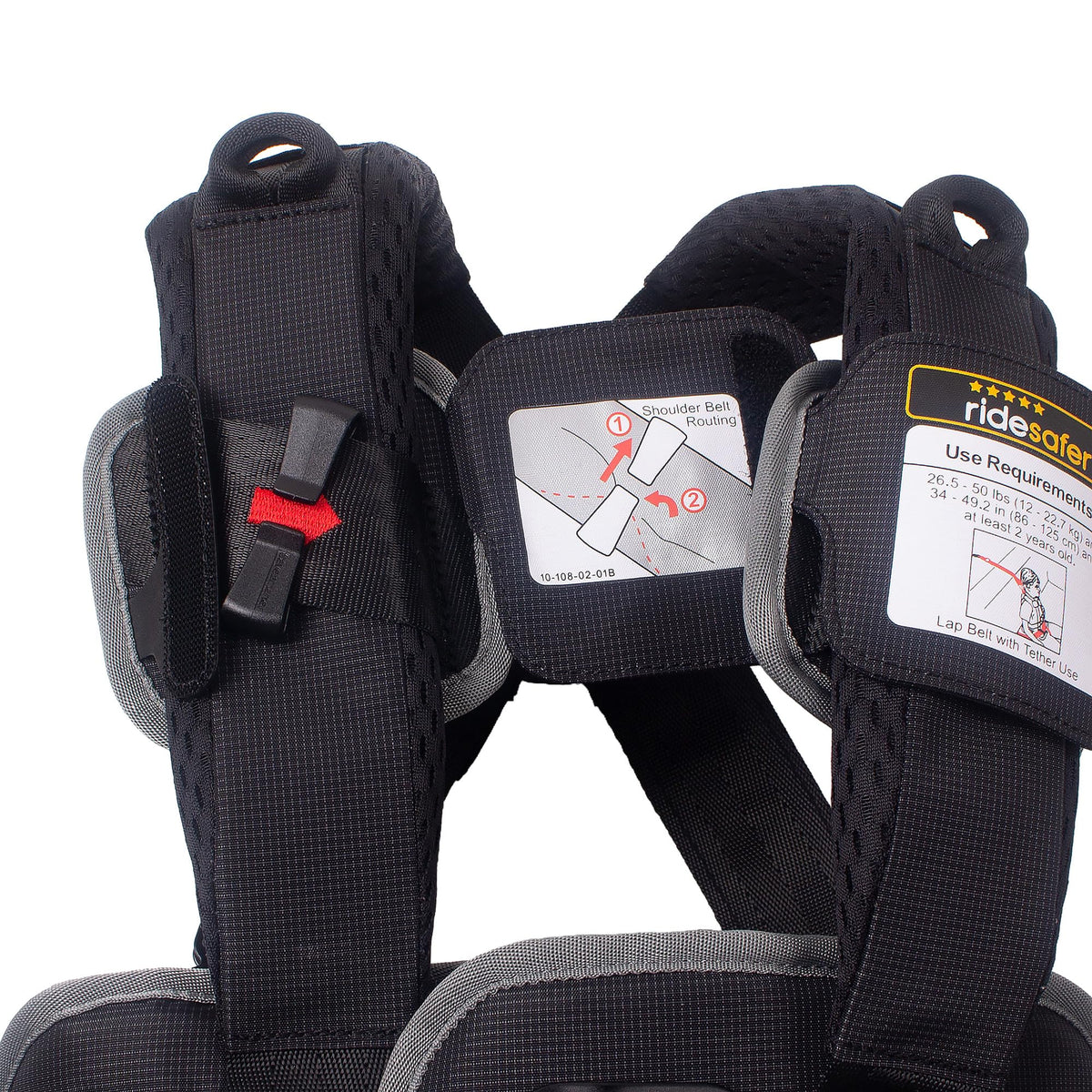 Black Small Lightweight Portable Child Safety Car Seat E617910