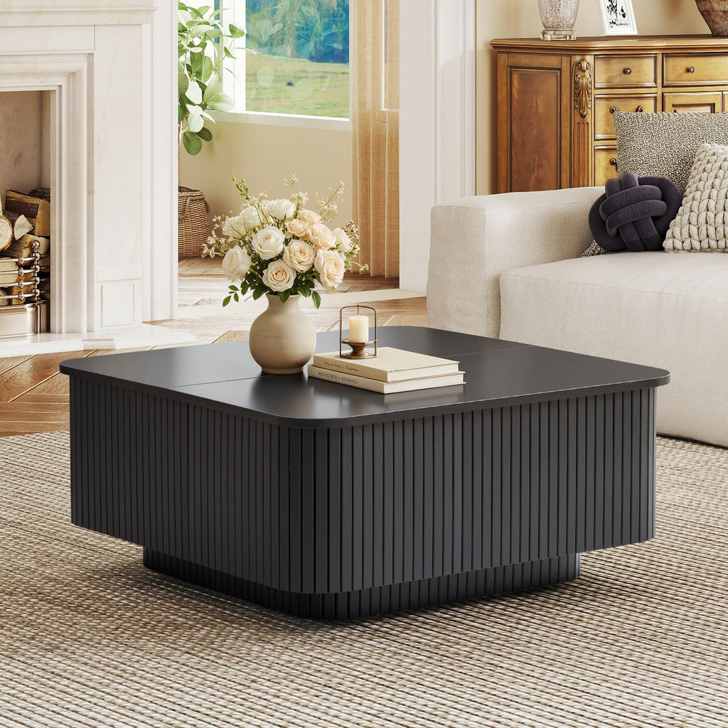 31.5" Square Coffee Table with Storage H290
